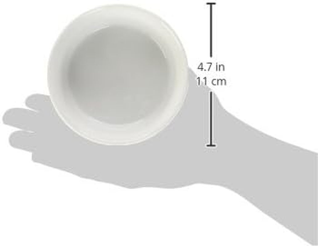 Lattice Collection Small Pet Bowl and Canister Set, 4.25 x 2 inches, Gray, Pack of 2